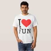 I love fun t-shirt (Voorkant volledig)