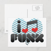 I Love Funk Briefkaart (Voorkant / Achterkant)
