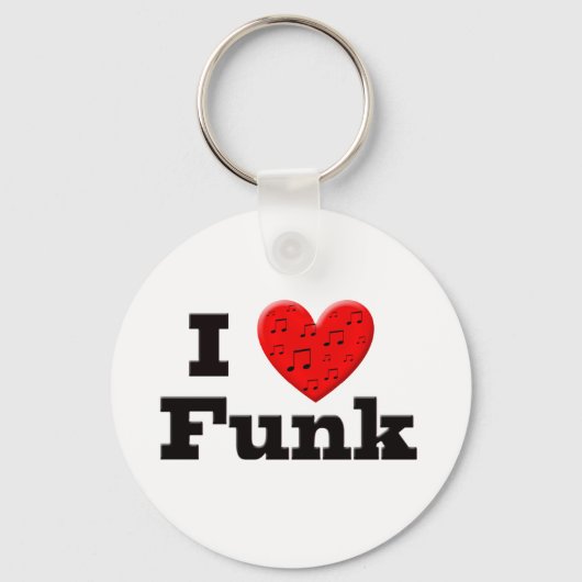 I Love Funk Sleutelhanger (Voorkant)
