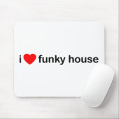 I Love Funky House Muismat (Met muis)