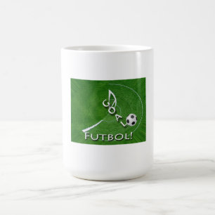 I Love Futbol Soccer Koffiemok