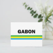 I Love Gabon Briefkaart (Staand voorkant)