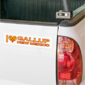 I Love Gallup, NM Bumpersticker (Op Truck)