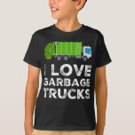 I Love Garbage Truck For Kids Toddler Long Sleeve T-shirt<br><div class="desc">- Thanks a lot for your business, please check out for other shirts available to buy together and save on shipping. Perfect For Gifts, To Purchase For Yourself. - WAT MIJ NODIG HEEFT!! Click CUSTOMIZE button to select the COLOR & SIZE you want. - This unisex funny t shirt fits...</div>