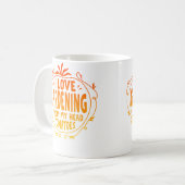 I Love Gardening From My Head Tomatoes Gardening G Koffiemok (Voorkant links)