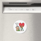 I Love Gardening Magneet (Insitu (Vaatwasser))