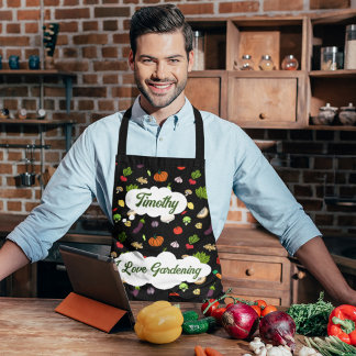 I Love Gardening Schort