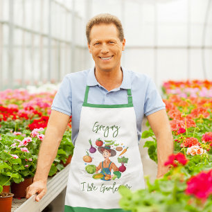 I Love Gardening Schort