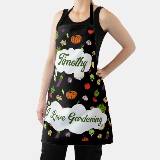 I Love Gardening Schort (Insitu)