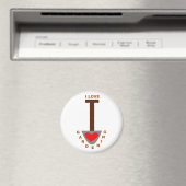 I Love Gardening Spade Magnet (Insitu (Vaatwasser))