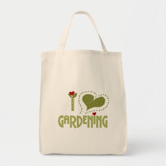 I Love Gardening Tshirts and Gifts Tote Bag (Voorkant)