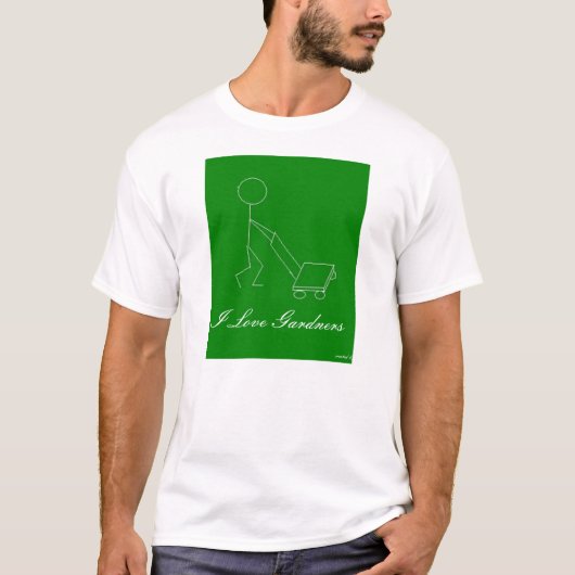 I Love Gardners T-shirt (Voorkant)