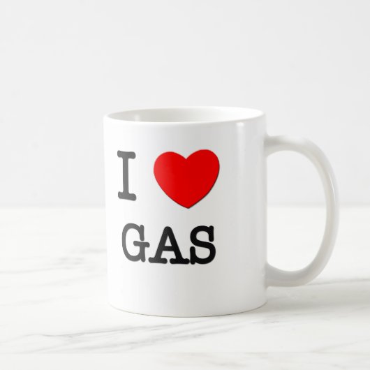 I Love Gas Koffiemok (Rechts)