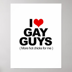 I Love Gay Poster