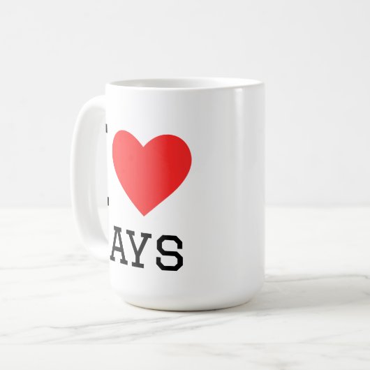 I love gays koffiemok (Voorkant links)