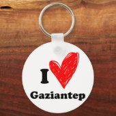 I Love Gaziantep Sleutelhanger (Voorkant)