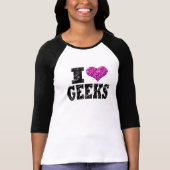 I Love Geeks T-shirt (Voorkant)