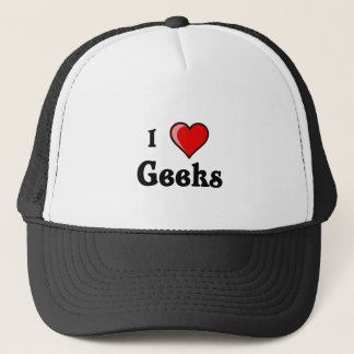 I Love Geeks Trucker Pet
