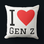 I love gen z kussen<br><div class="desc">I love gen z ,  for generation lovers</div>
