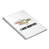 I Love Genetics (DNA Replication) Notitieboek (Rechterzijde)