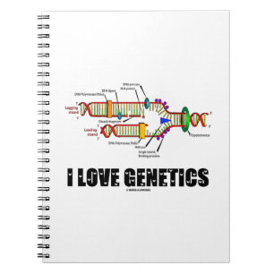 I Love Genetics (DNA Replication) Notitieboek