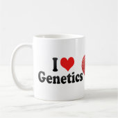 I Love Genetics Koffiemok (Links)