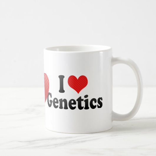 I Love Genetics Koffiemok (Rechts)