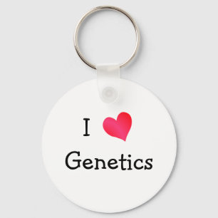I Love Genetics Sleutelhanger