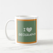 I Love Geography Koffiemok (Links)