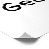 I Love Geometry Poster (Hoek)