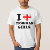 I love Georgian Girls T-shirt (Voorkant)