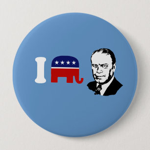 I Love Gerald Ford Ronde Button 4,0 Cm