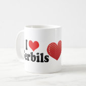I Love Gerbils Koffiemok (Voorkant links)