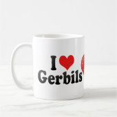 I Love Gerbils Koffiemok (Links)