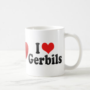 I Love Gerbils Koffiemok