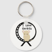 I Love Gerbils Sleutelhanger (Voorkant)