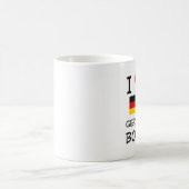 I Love German Boys Koffiemok (Center)