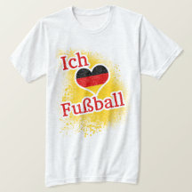 I Love German Soccer Fussball Football
