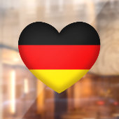 I Love Germany Black Red Gold German Pride Decal (Vel 2)