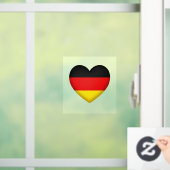 I Love Germany Black Red Gold German Pride Decal (Huis)