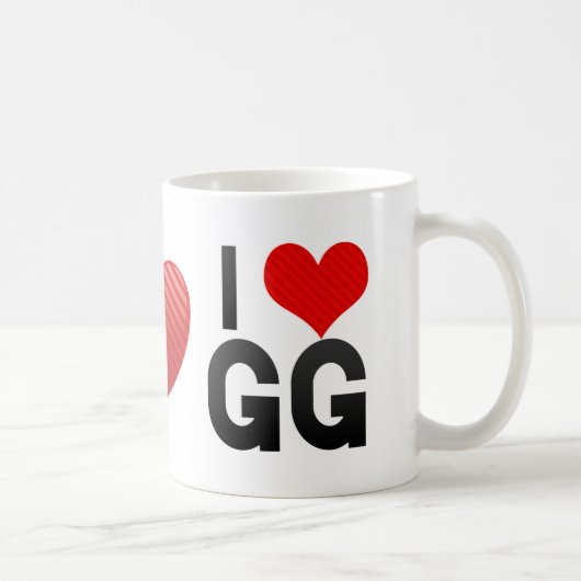 I Love GG Koffiemok (Rechts)