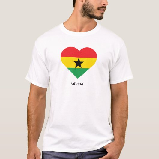 I Love Ghana T-shirt (Voorkant)