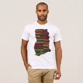 I Love Ghanaian Food Shirt (Voorkant volledig)