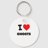 I Love Ghosts Sleutelhanger (Voorkant)