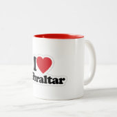 I Love Gibraltar Mok (Voorkant rechts)