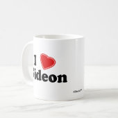 I Love Gideon Koffiemok (Voorkant links)