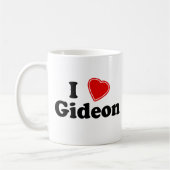 I Love Gideon Koffiemok (Links)