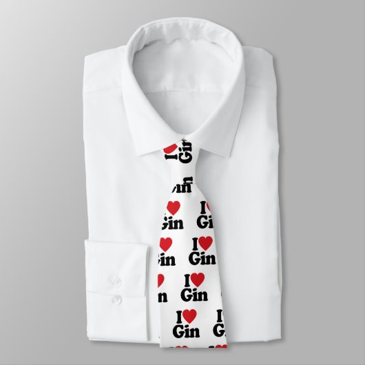 I Love Gin Stropdas (Gebonden)