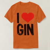 I Love Gin T-shirt (Design voorkant)