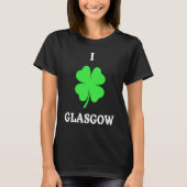 I LOVE GLASGOW T-SHIRT (Voorkant)